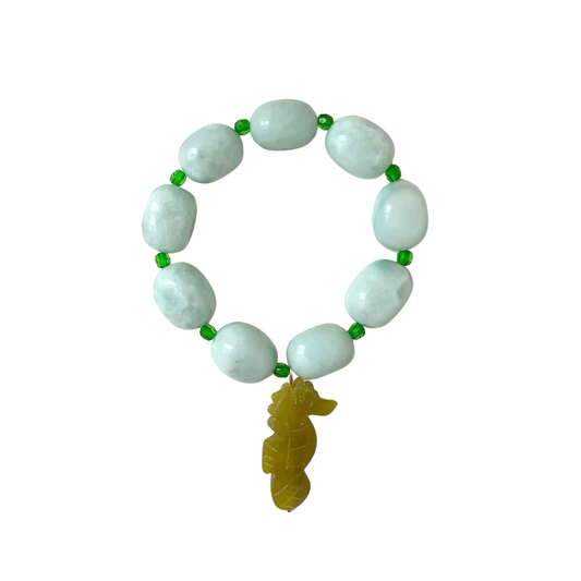 The Green Seahorse Bracelet